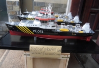 customized model of 81.5m Pilots Boat